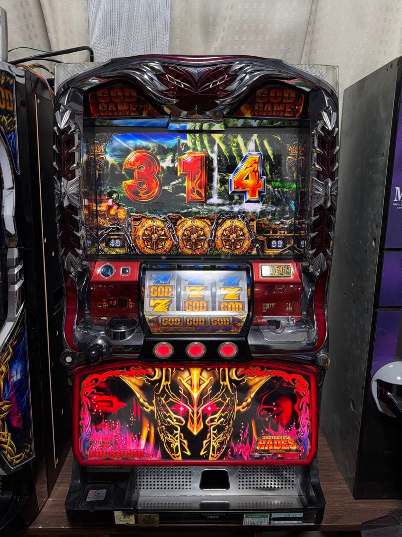 【送料無料】ハーデス パチスロ 実機 ５号機 ダークネスパネル