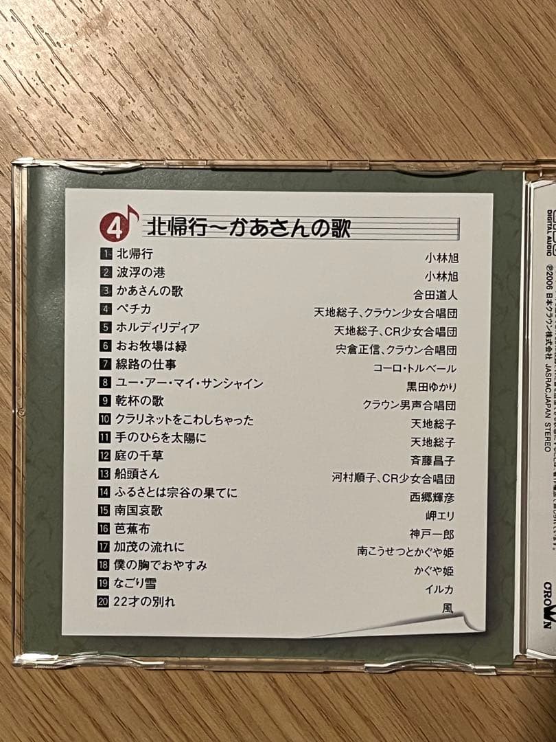 うたごえ喫茶大全集　CD８枚組