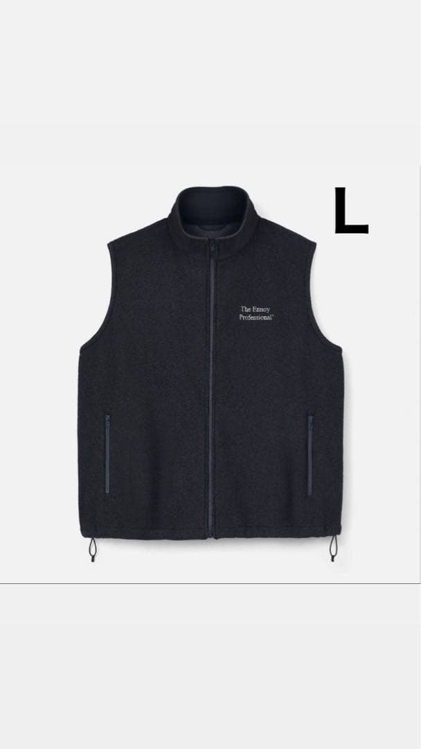 The Ennoy Professional ベスト Lサイズ ダークグレー