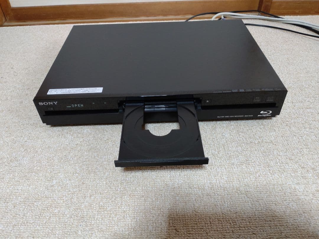 SONY ブルーレイレコーダー BDZ‐RX55 500GB 動作確認済み 美品