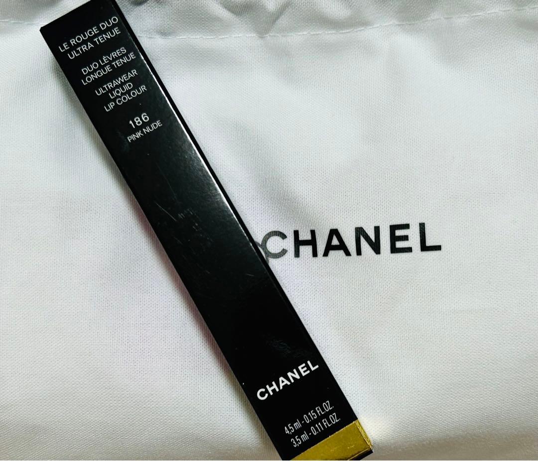 本日中発送　新発売　シャネル　ル ルージュ デュオ ウルトラ トゥニュ　186