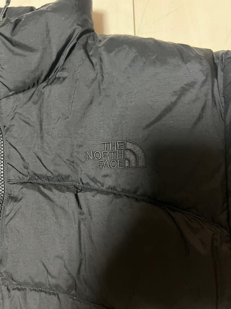 【国内正規】THE NORTH FACE ヌプシ黒ロゴ M ブラック 人気モデル