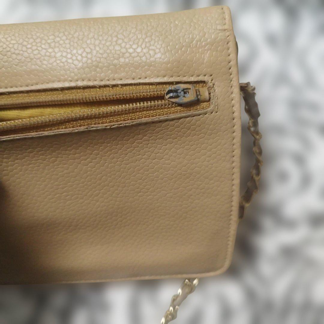 シャネルデカココ斜め掛け　ウォレット