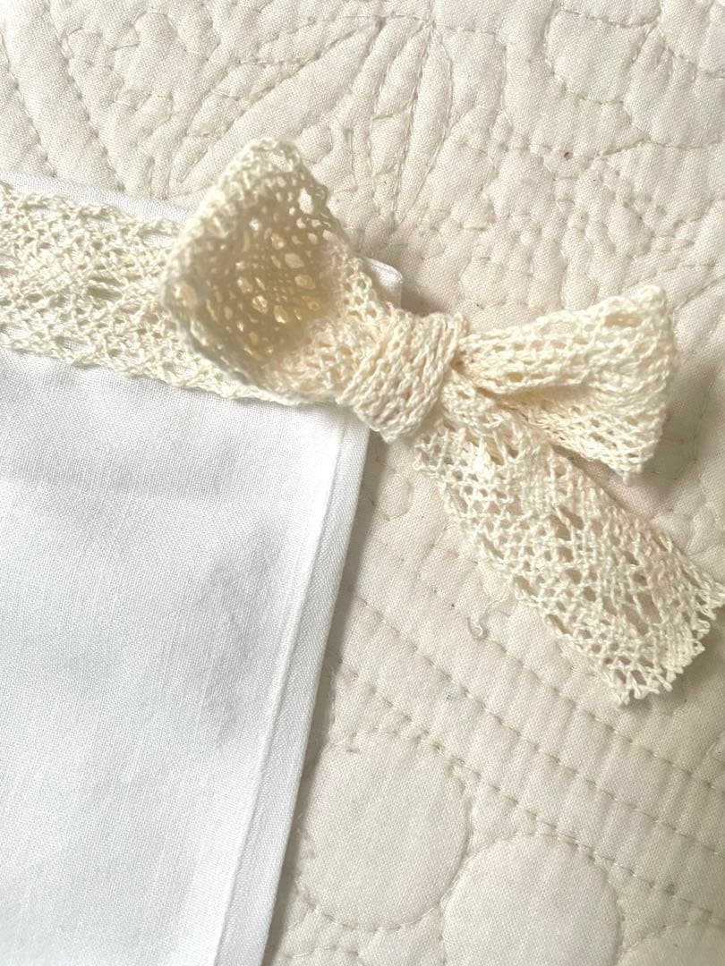 ヴィンテージクロス＆ハンドメイド刺繍アニマルちゃん·͜· ♡