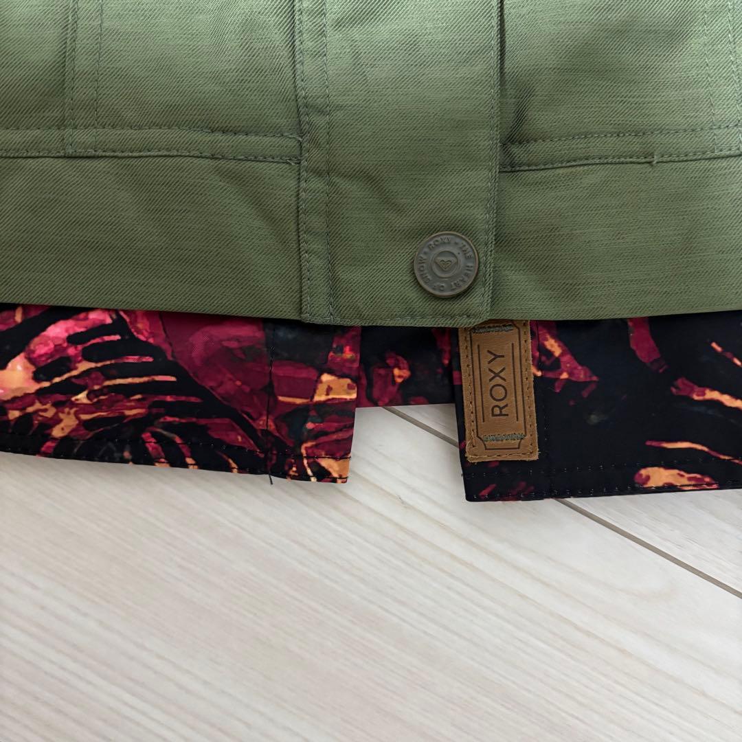 ROXY スノーボードウェア　Lサイズ　カーキ