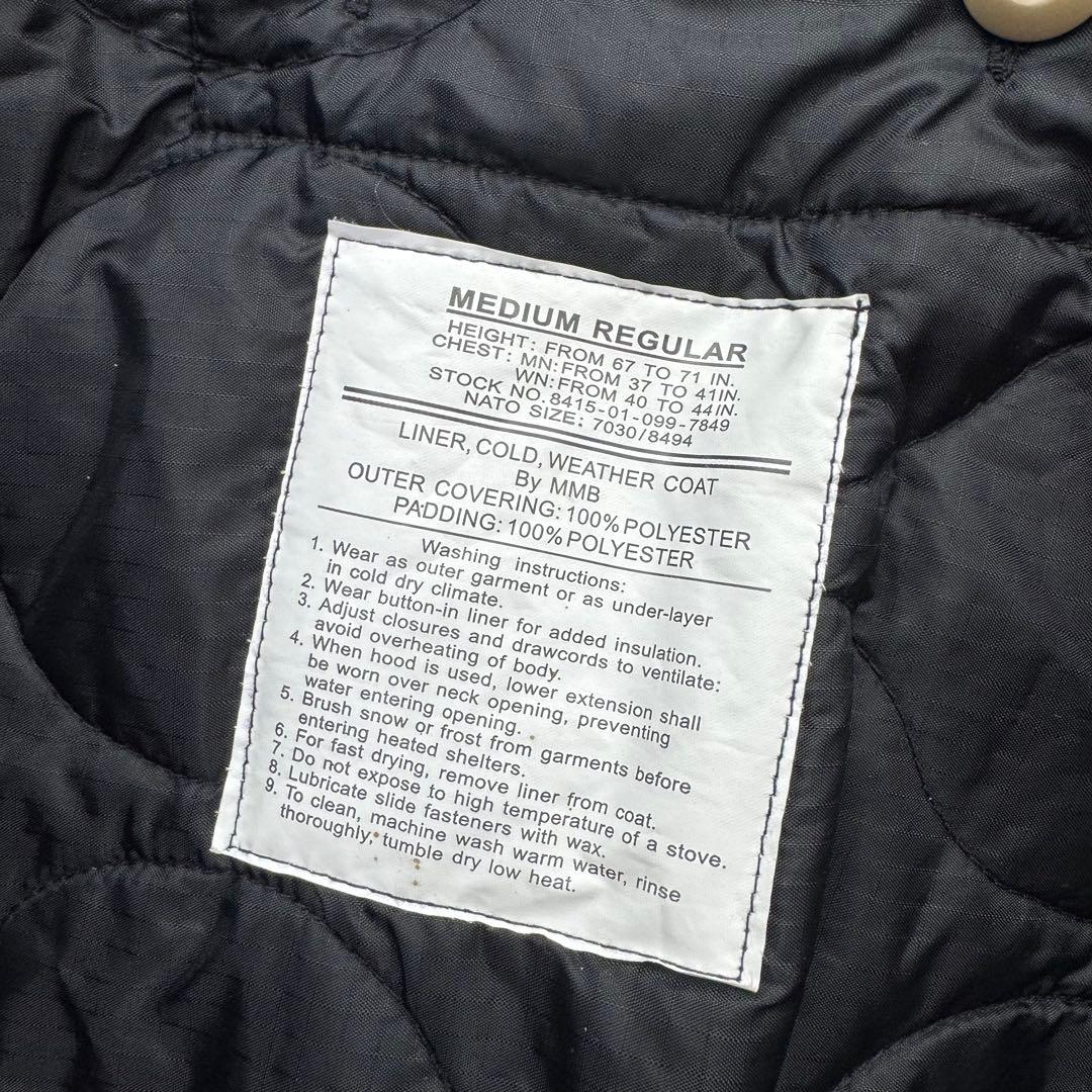 美品　ALPHA m65 ベージュ M-R フィールドジャケット　ライナー付