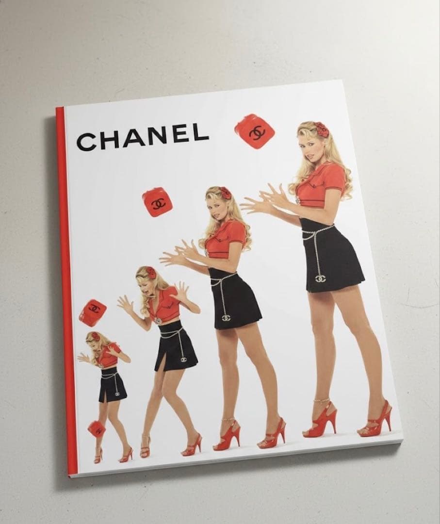 CHANEL ヴィンテージ 写真集 クラウディアシファー　カタログ シャネル