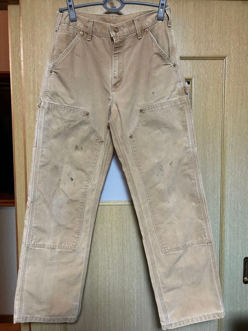[USA製]Carhartt ダブルニー　W30×L30