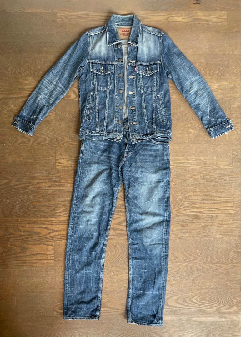 ANREALAGE アンリアレイジ デニムセットアップ