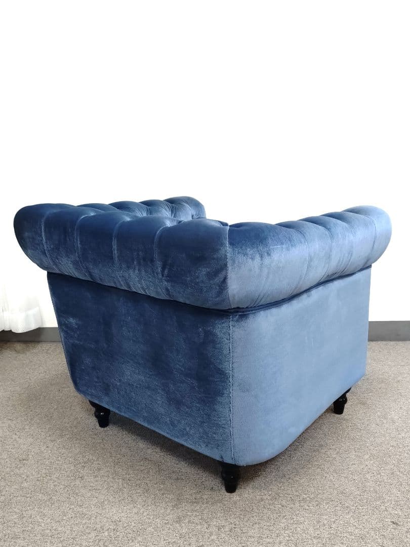 VINCENT ヴィンセント チェスターフィールド 1人掛けソファー