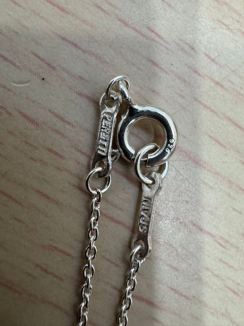 Tiffany&Co. シルバー925 クロス型ペンダントネックレス