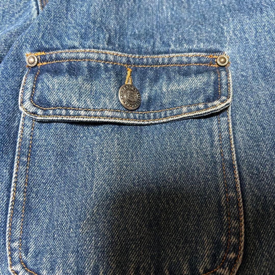 FAÇONNABLE JEAN'S 90s チェック柄 裏地 カバーオール XL