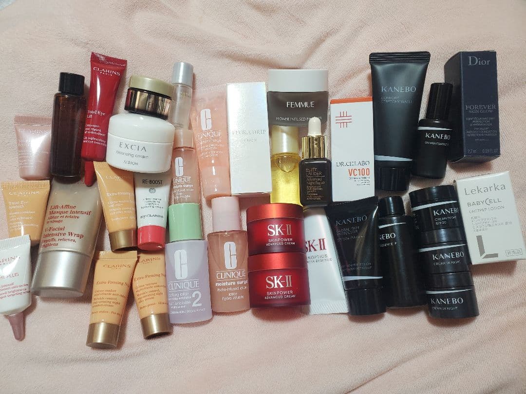 【総額約6万円分】デパコスミニサイズサンプルまとめ売り