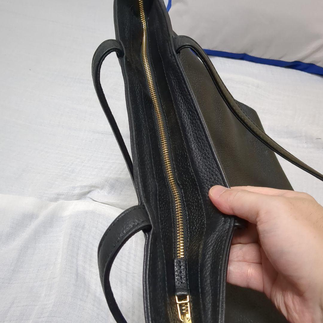 サ*ナ様 HushTug レザートート ブラック used