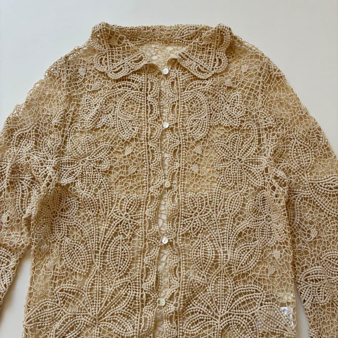 【新品同様✨】eaphi EMBROIDERY LACE BLOUSE