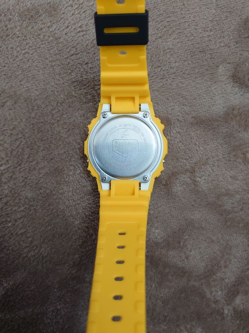 美品　G-SHOCK DW-5600REC イエロー　DW5600