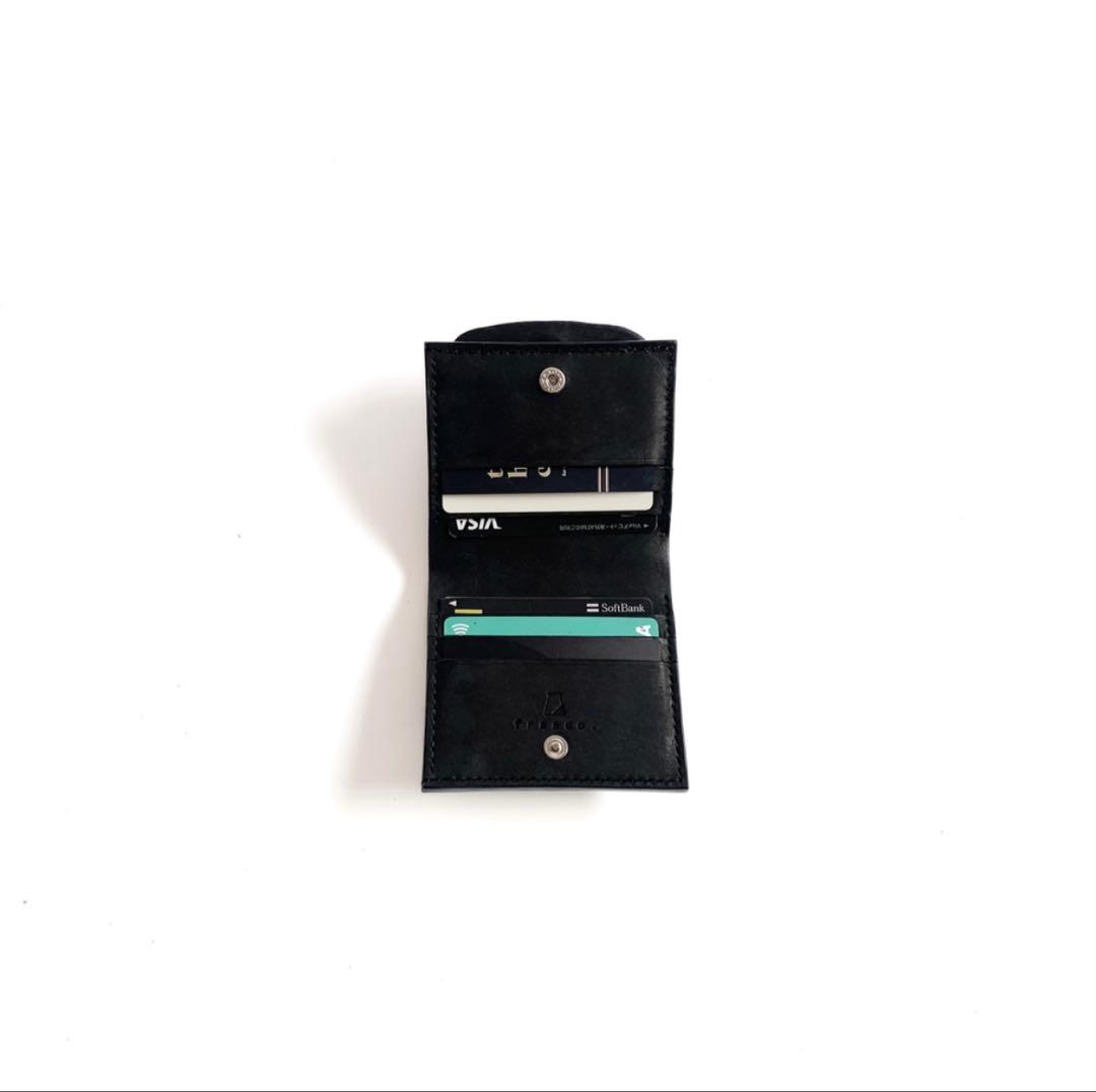 り*ご様 天溝がま口の二つ折り財布 【がま口ウォレット】 chroi's wal