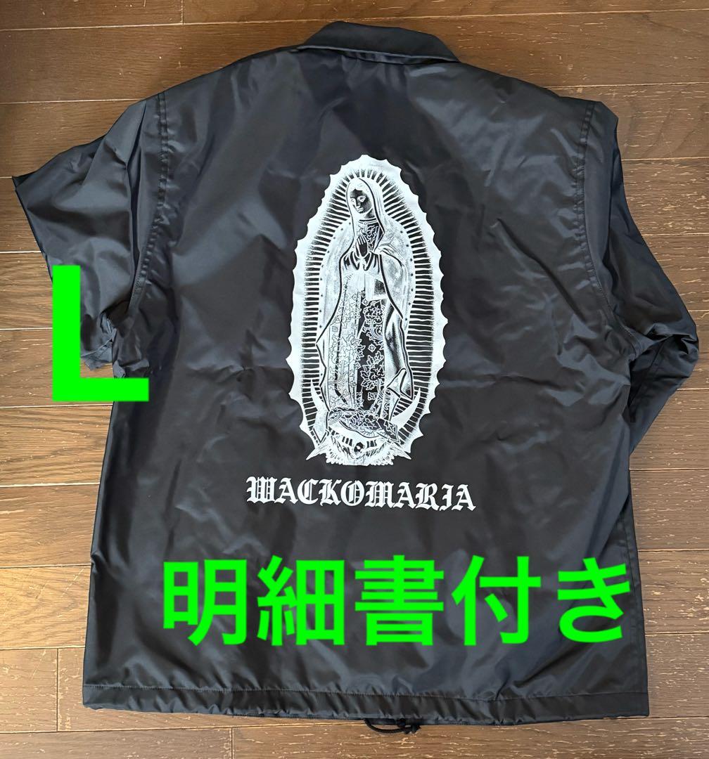 WACKO MARIA コーチジャケット ワコマリア BLACK L COACH