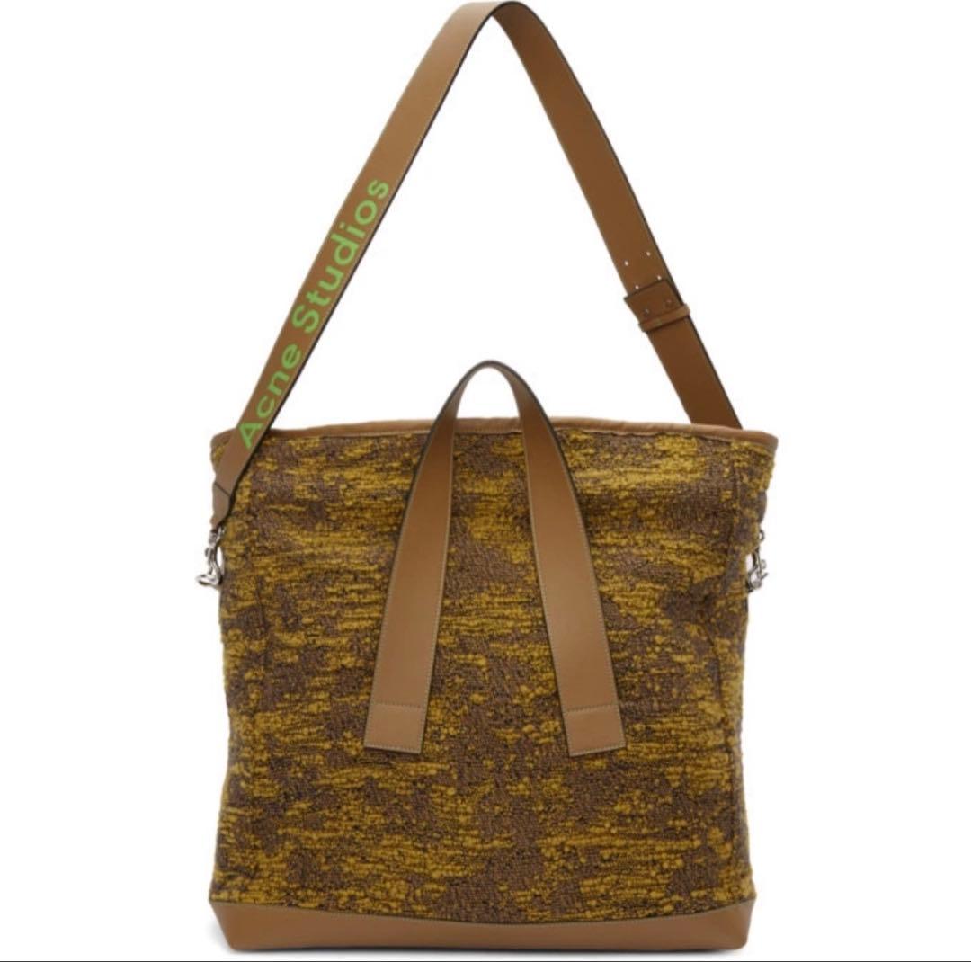 バッグ Acne Studios Tan Weekender Tote