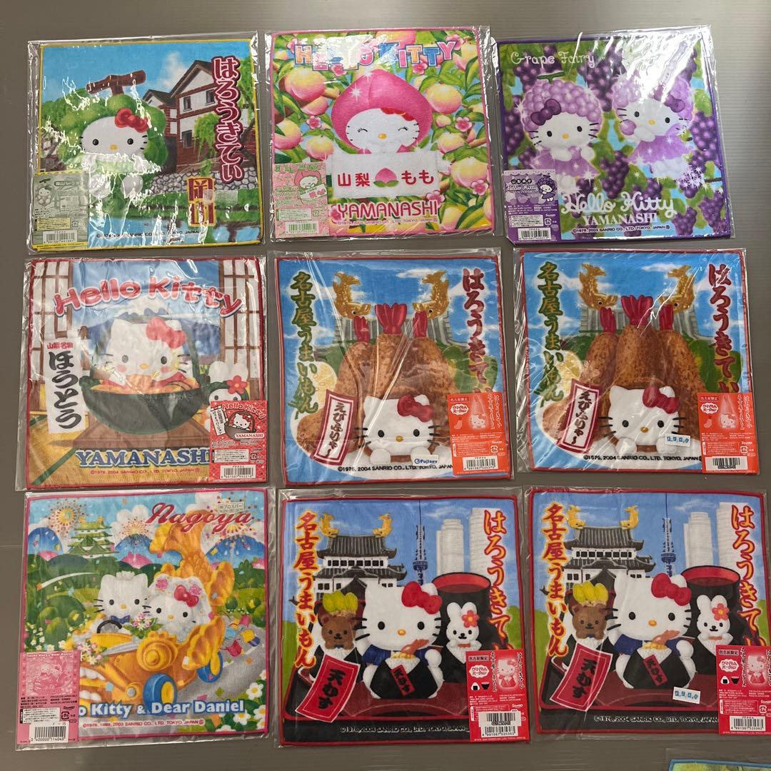 最終値下げ キティちゃん ✨レア✨ご当地キティ プチタオル 249枚 まとめ売り