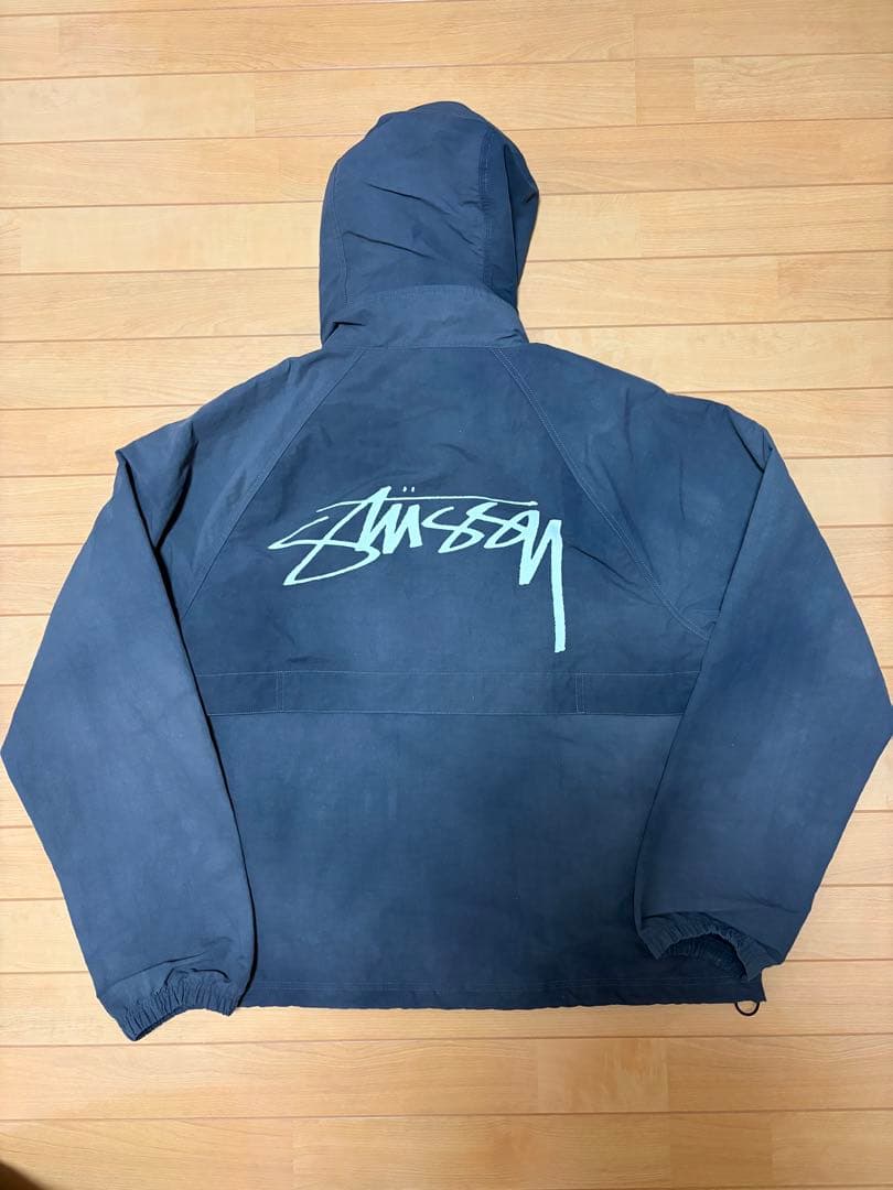 ステューシー シェル ジャケット ブラック Lサイズ