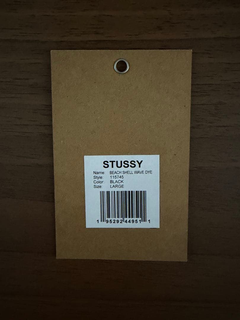 ステューシー シェル ジャケット ブラック Lサイズ