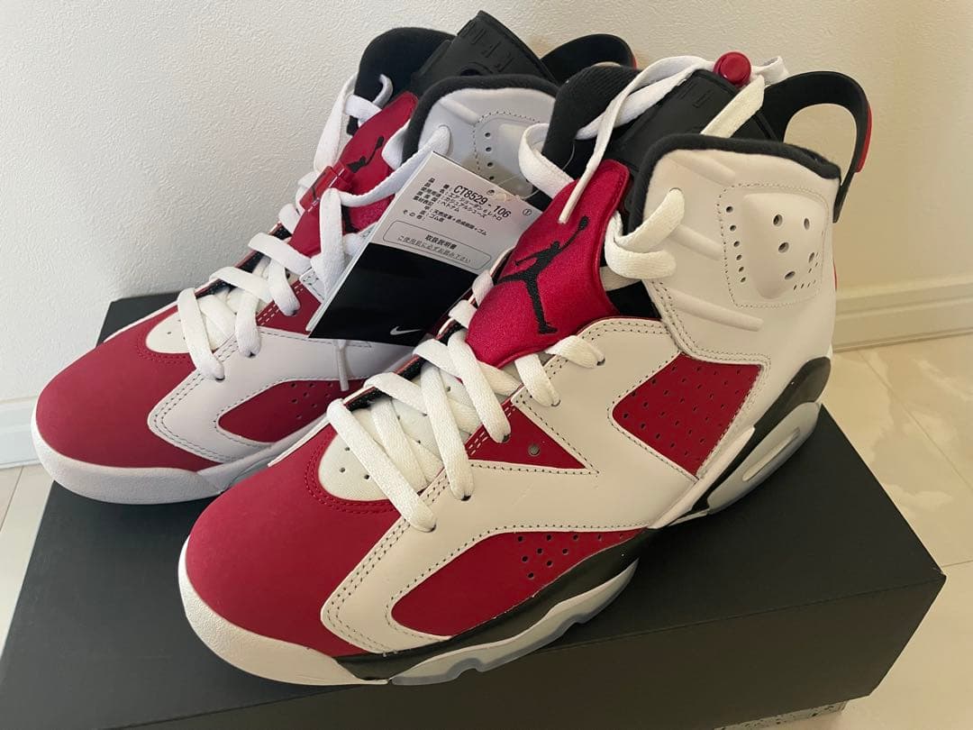 新品Nike Air Jordan 6 Retro Carmine