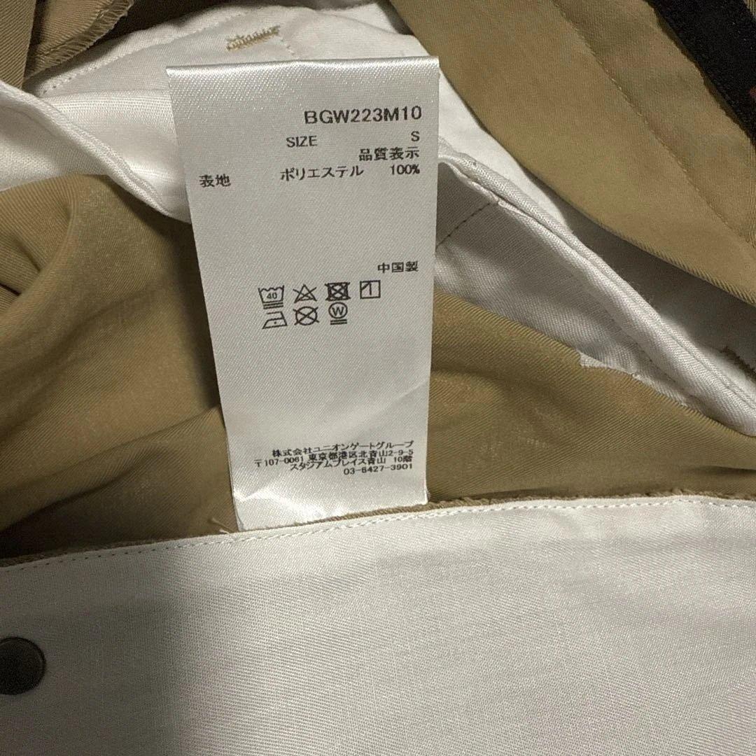 BRIEFING×WIND AND SEAゴルフパンツ ベージュ　サイズS