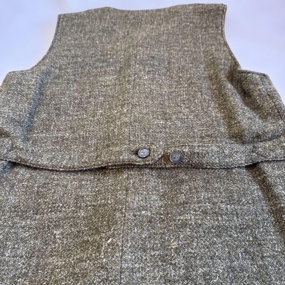 ARTS&SCIENCE アーツアンドサイエンス　ウールリネンベスト　サイズ2