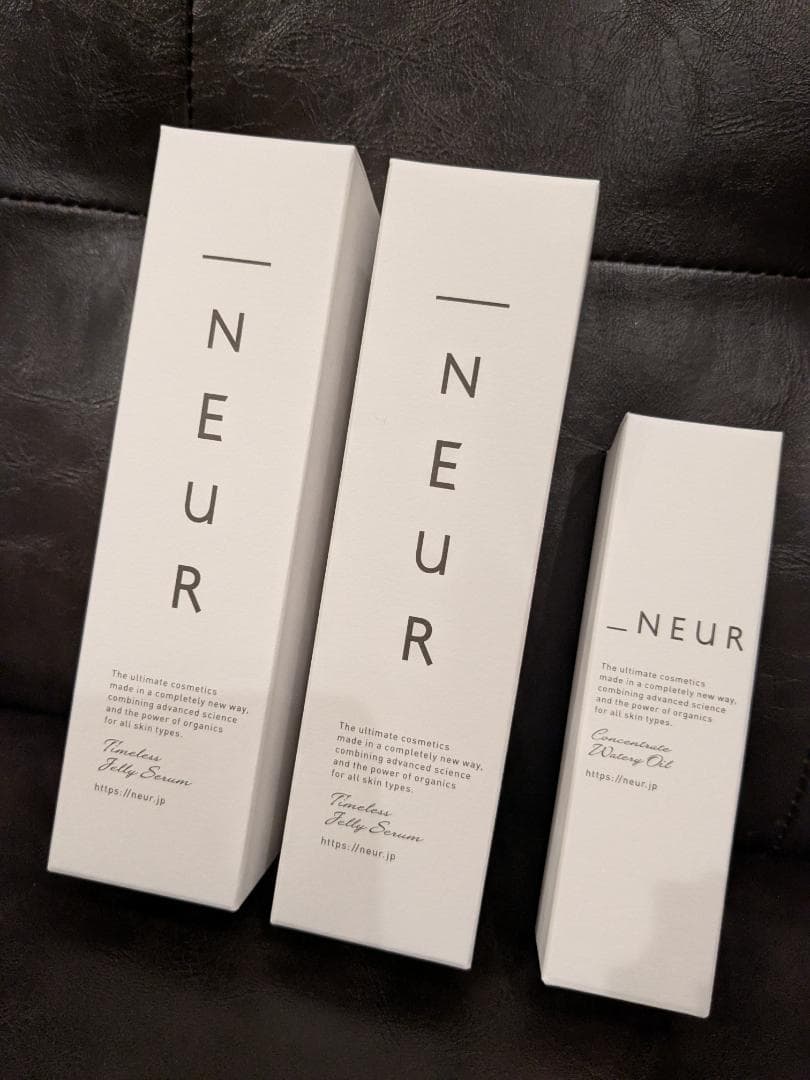 新品未使用品　_NEUR(アンダーノイル) タイムレスジェリーセラム2本＋オイル