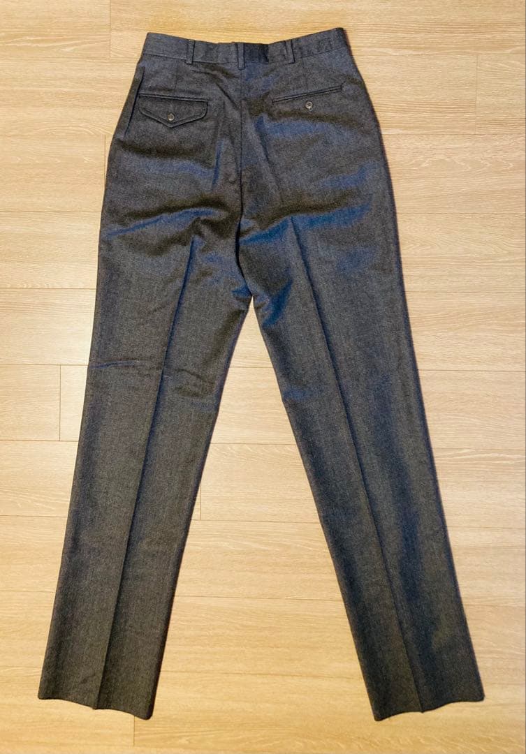 POLO ラルフローレン アメリカ製 ツータック ウール スラックス 82