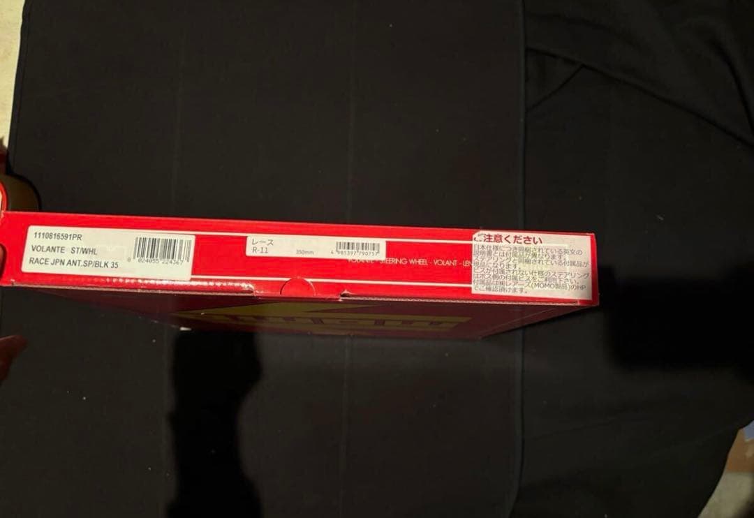 訳あり新品！MOMO RACE モモレースブラックスポーク35Φ 【日本正規品】