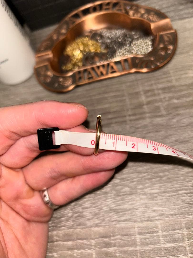 AVALANCHE 10k YG フープピアス 20mm 2個セット