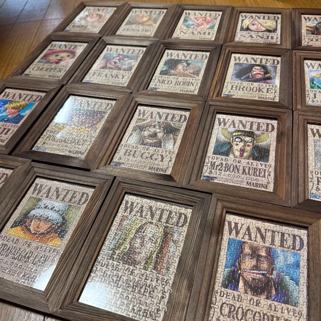 ワンピース ONE PIECE 手配書パズル ジグソーパズル パズル