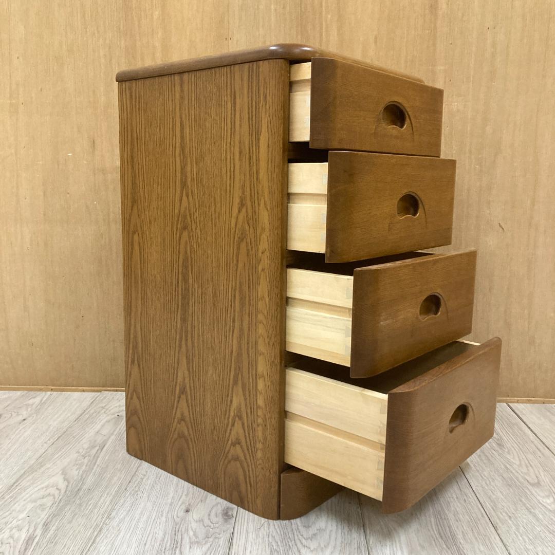 HIKARI　光製作所　４段チェスト　サイドチェスト　スリム