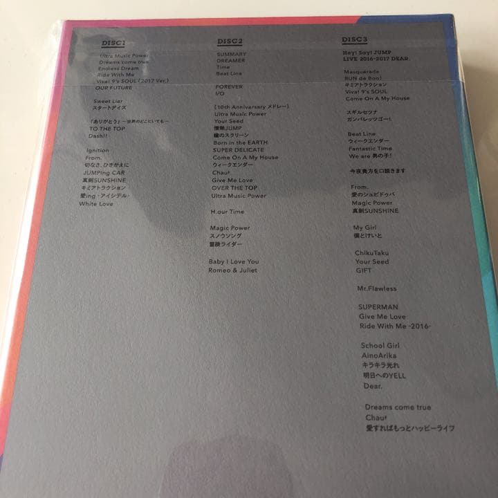 ㉚DEAR.初回 I/O anniversary tour 初回1.2 セット