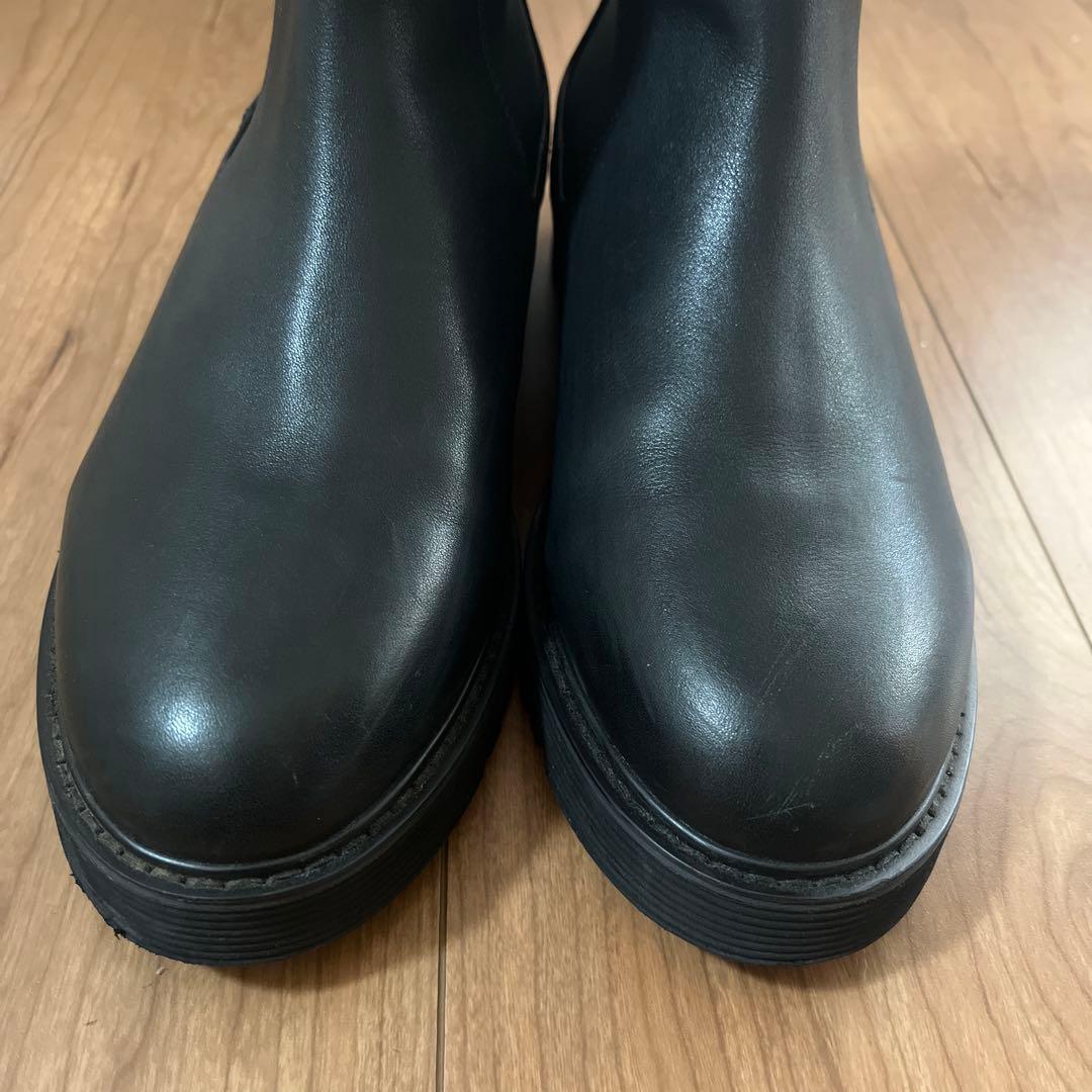 スローブイエナ　SLOBE IENA サイドゴアブーツ　 ブラック　25㎝