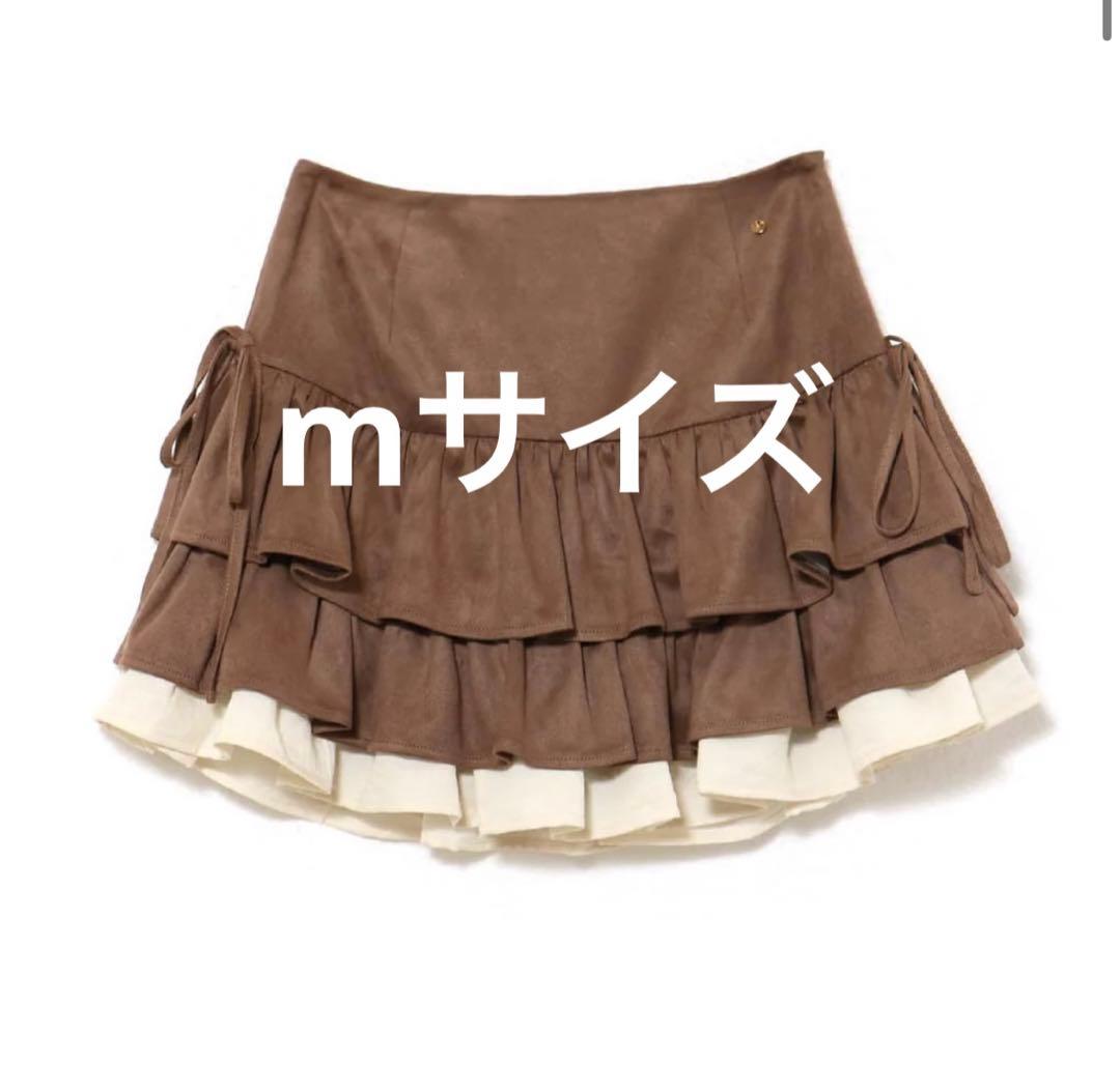 Mel gather skirt andmary ブラウンM
