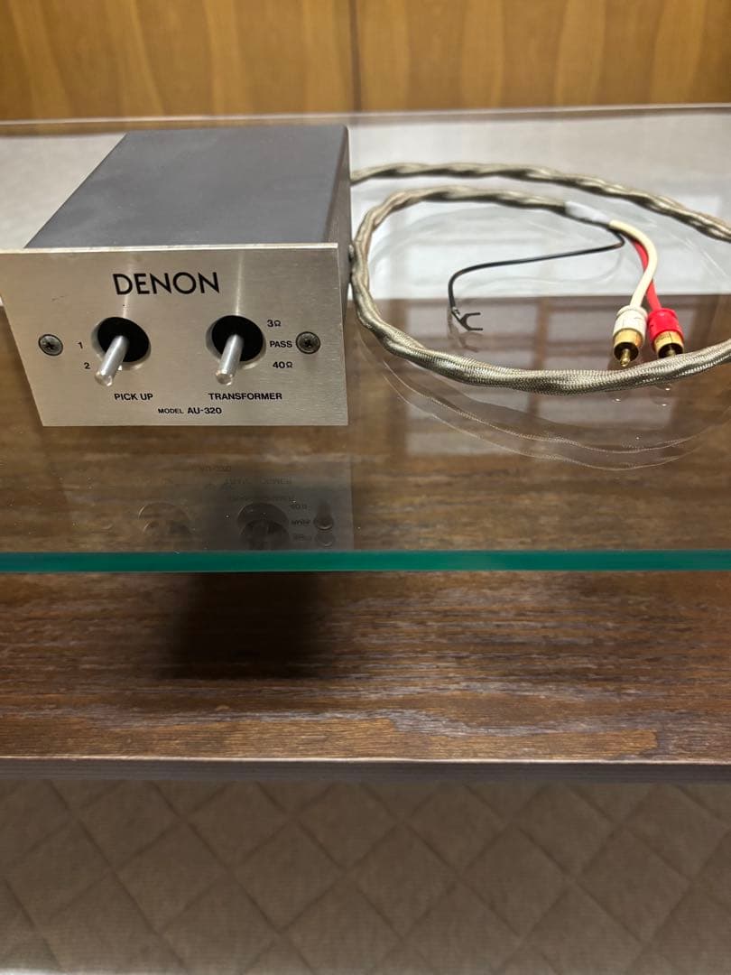 【美品】DENON AU-320 昇圧トランス 動作確認済