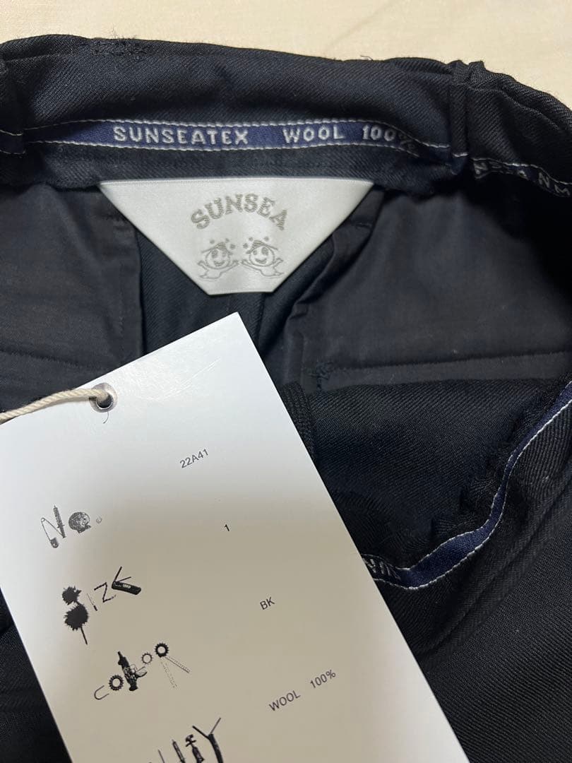 新品 SUNSEA STRAIGHT Pants サンシー ストレートパンツ 1