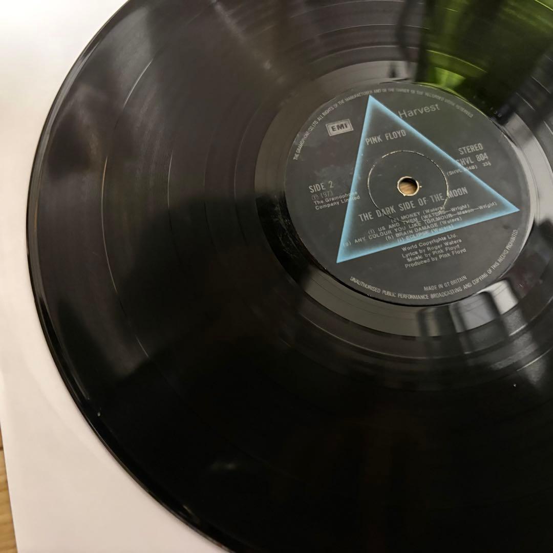 【ハイプステッカー付！】ピンク・フロイド/狂気　UKオリジ　マト3/3極初期盤！