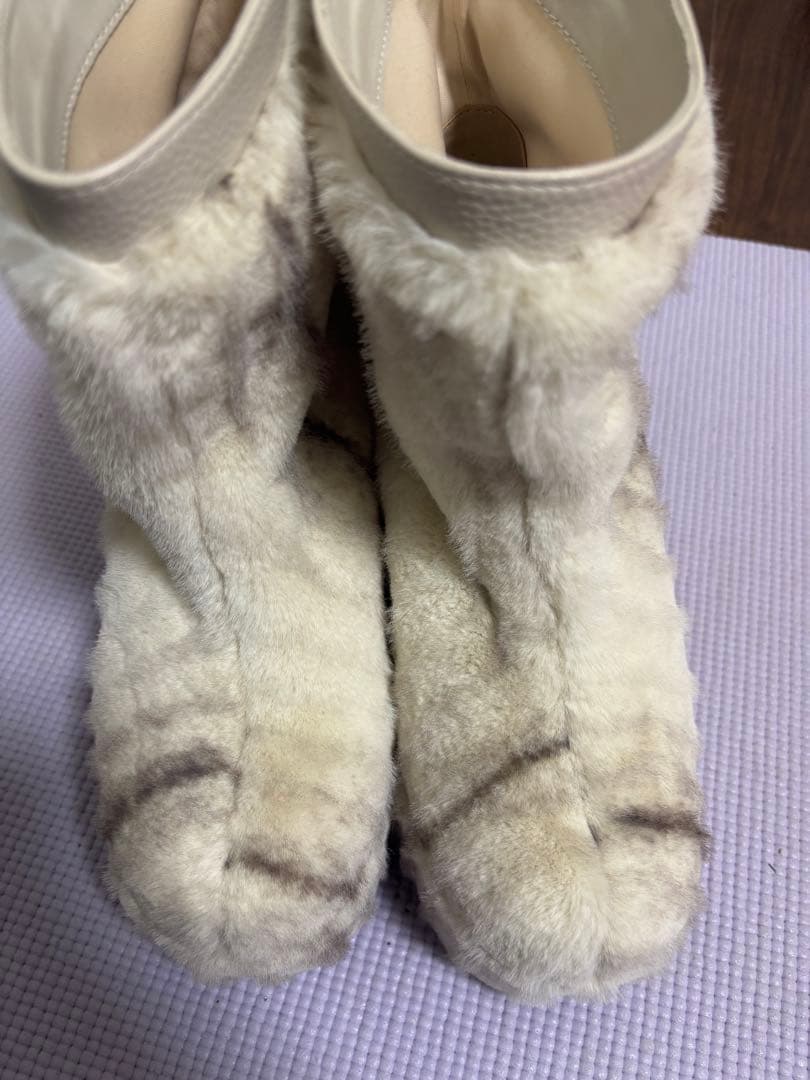 靴 Yello minky short boot