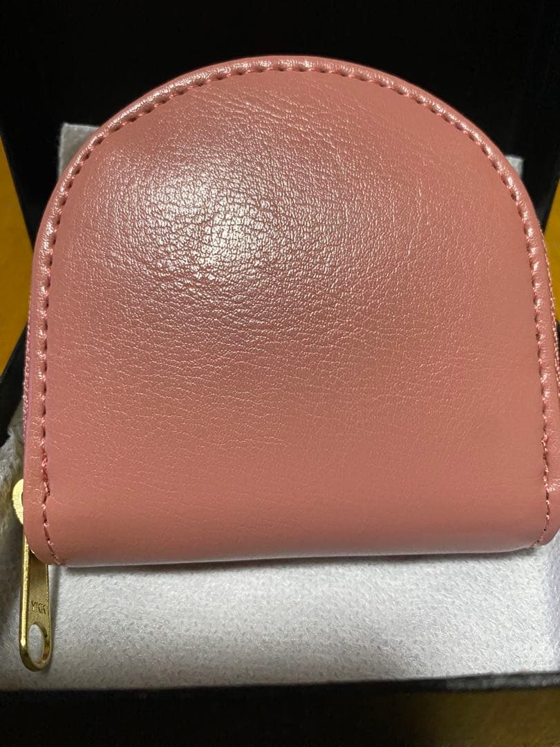 皇居 ケース 小銭入れ 財布 ピンク