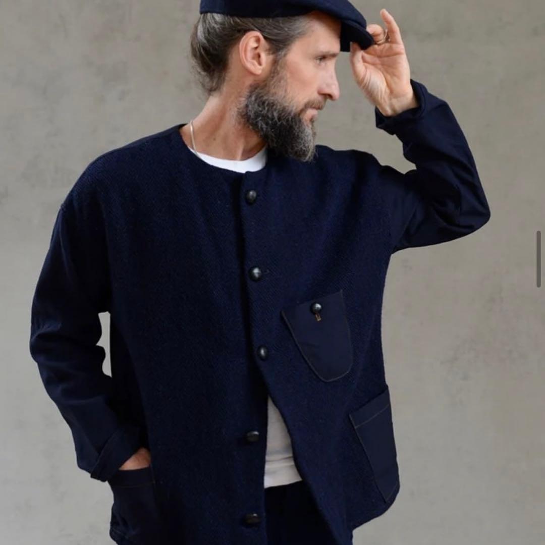 Hackney Union Workhouse 22aw ノーカラージャケット