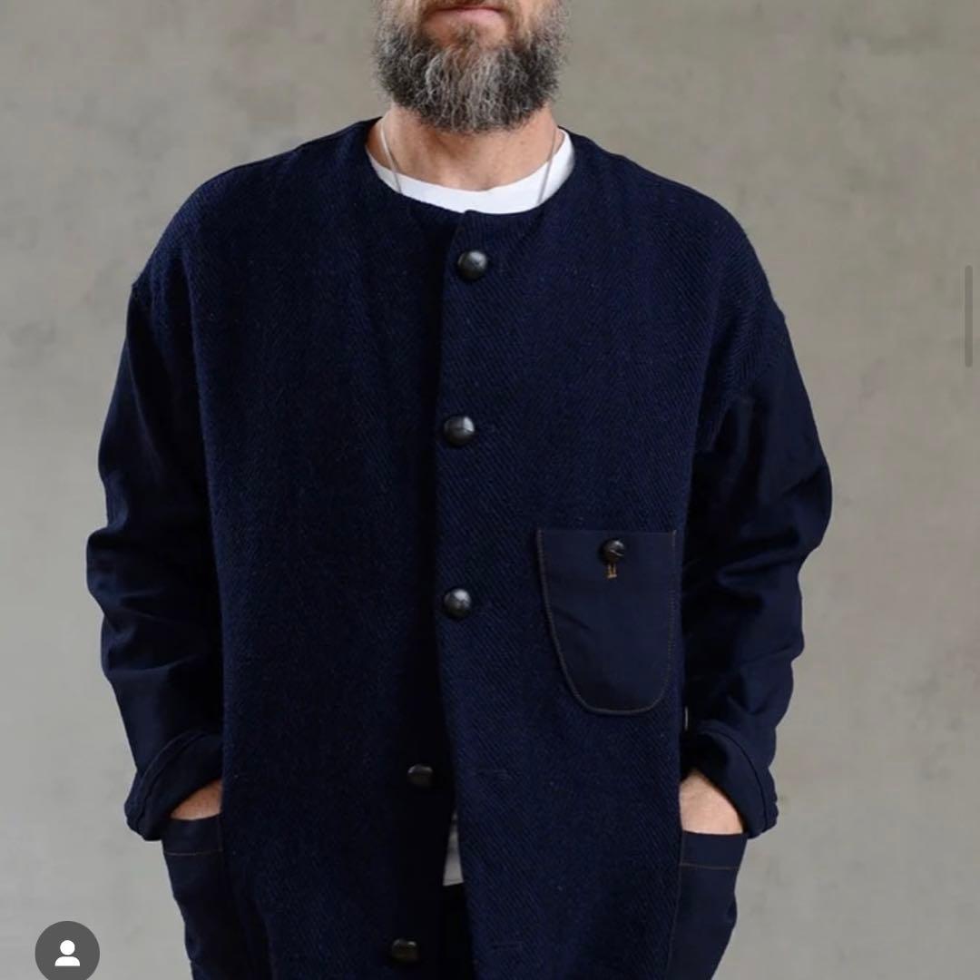 Hackney Union Workhouse 22aw ノーカラージャケット