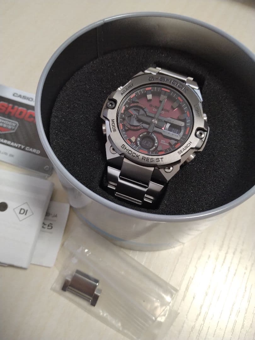 （61）【最終価格、極美品】 G-SHOCK GST-B400AD レッド