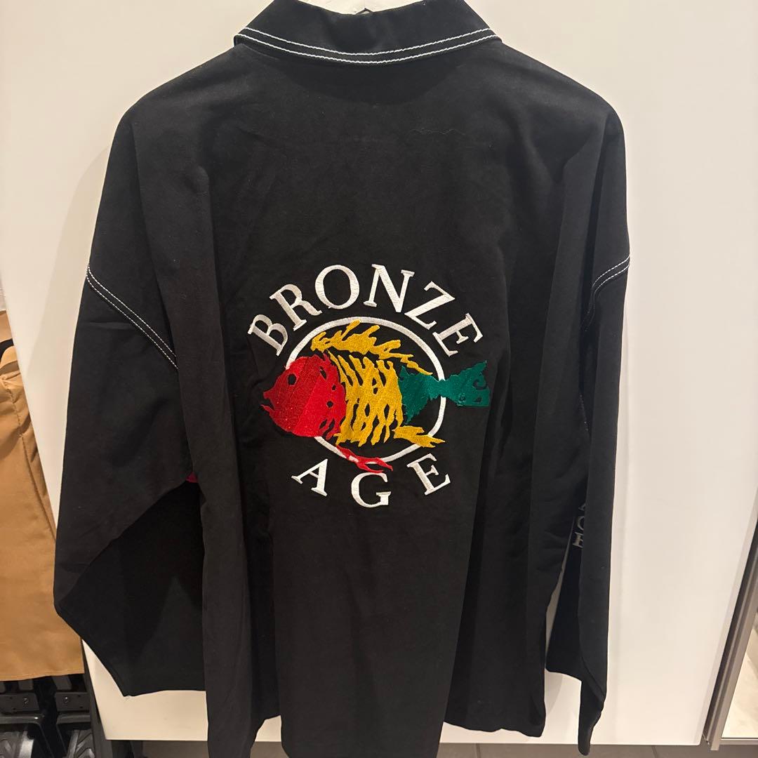 BRONZE AGE ブラックカバーオール　ヴィンテージ　古着　90s