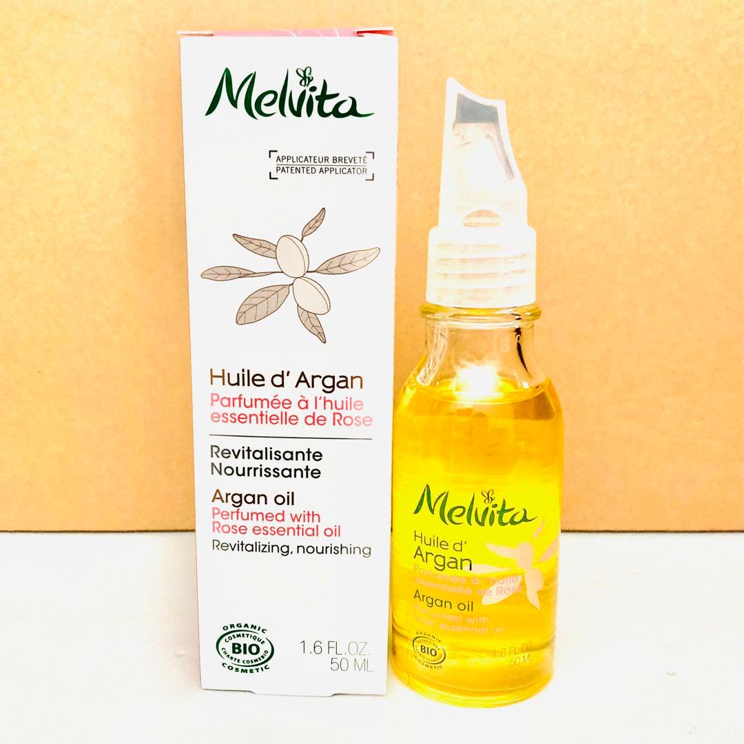 4本セット メルヴィータ アルガン オイル ローズ 50ml