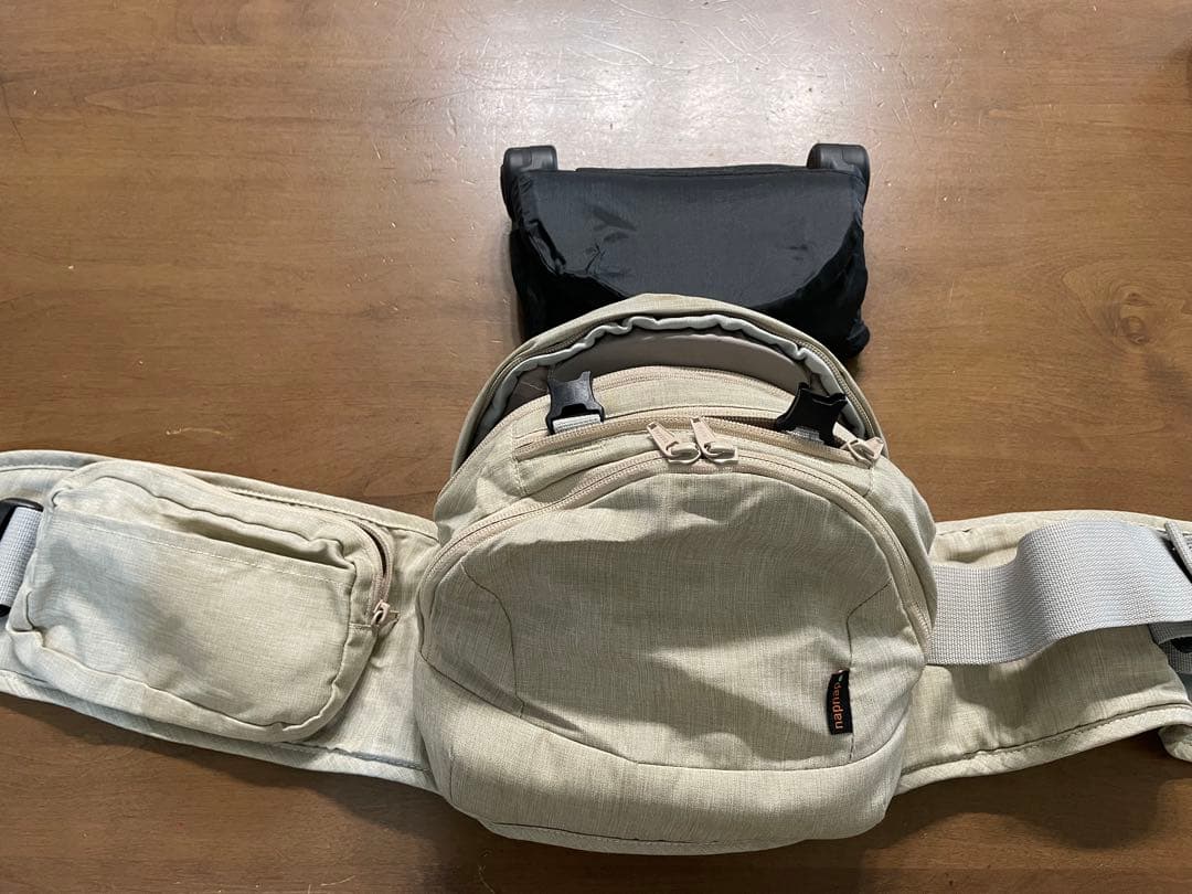 ナップナップ たためるヒップシートTran シングル&ダブルショルダーセット