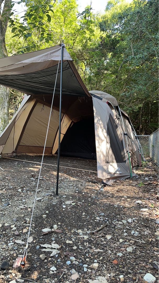 ⭐︎アルペンAOD3ツールームテント⭐︎ 別売り専用グランドシートとインナーマット付